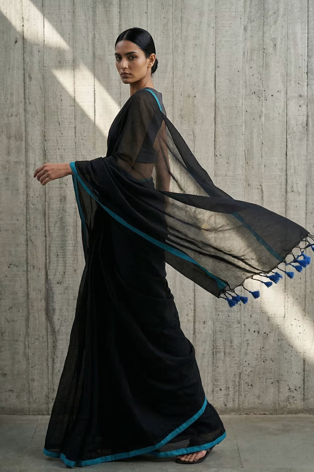 SERENITY BREEZE | Mul Cotton | Indidha Saree