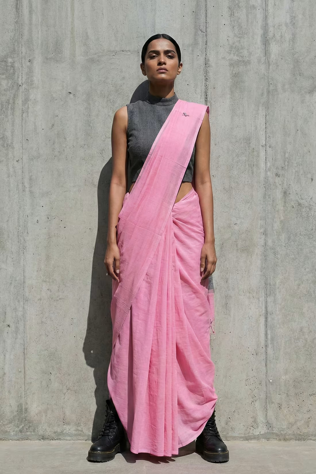 PETAL KISS | Mul Cotton | Indidha Saree