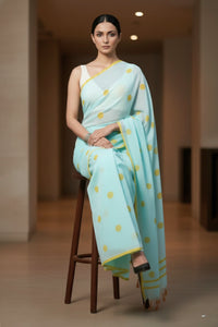 SKY KAI | Mul Cotton | Indidha Saree