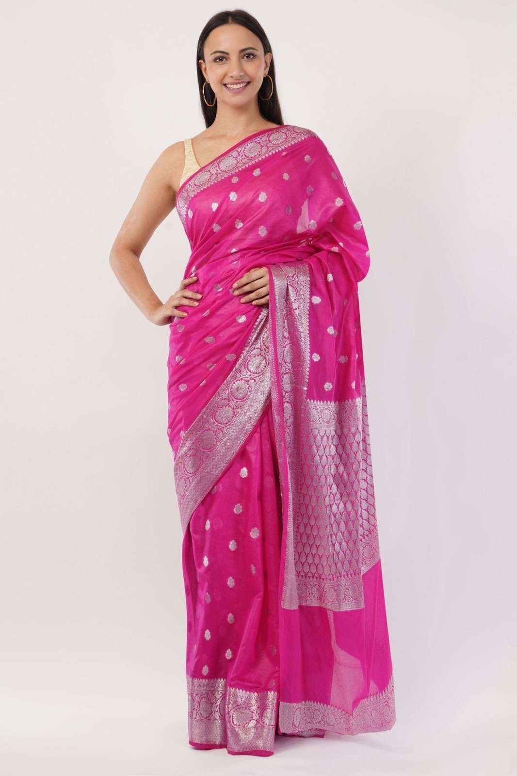 ZARI ZEST | Georgette | Indidha Saree