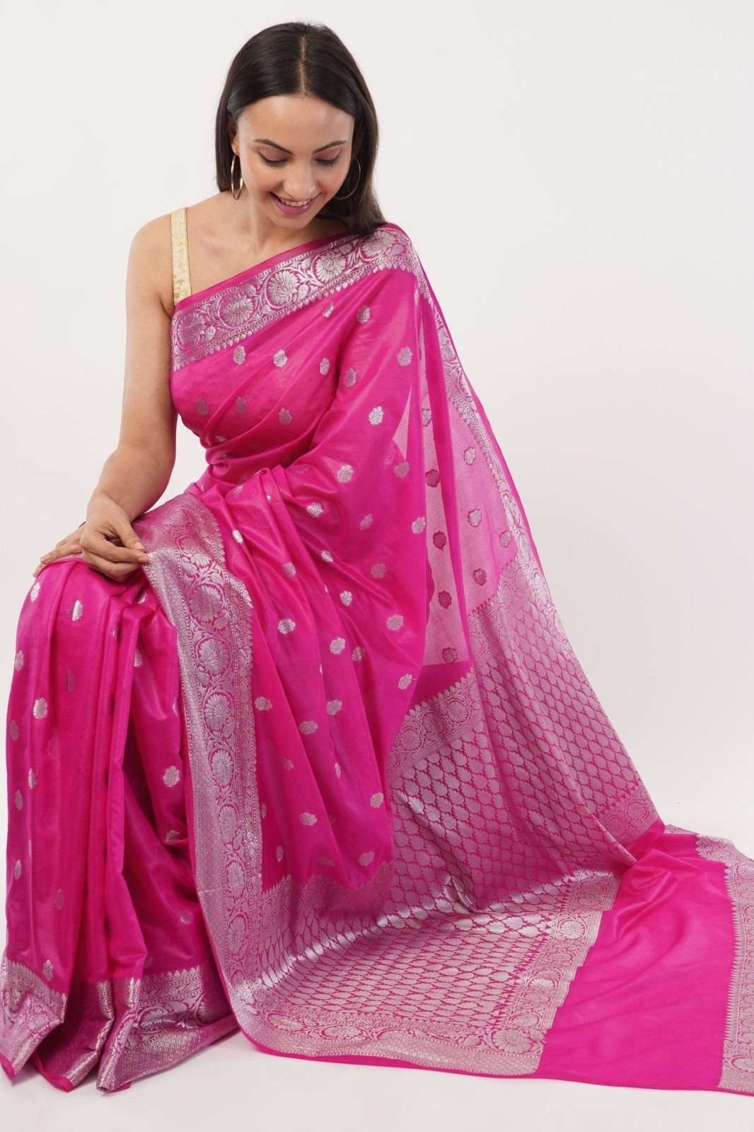 ZARI ZEST | Georgette | Indidha Saree