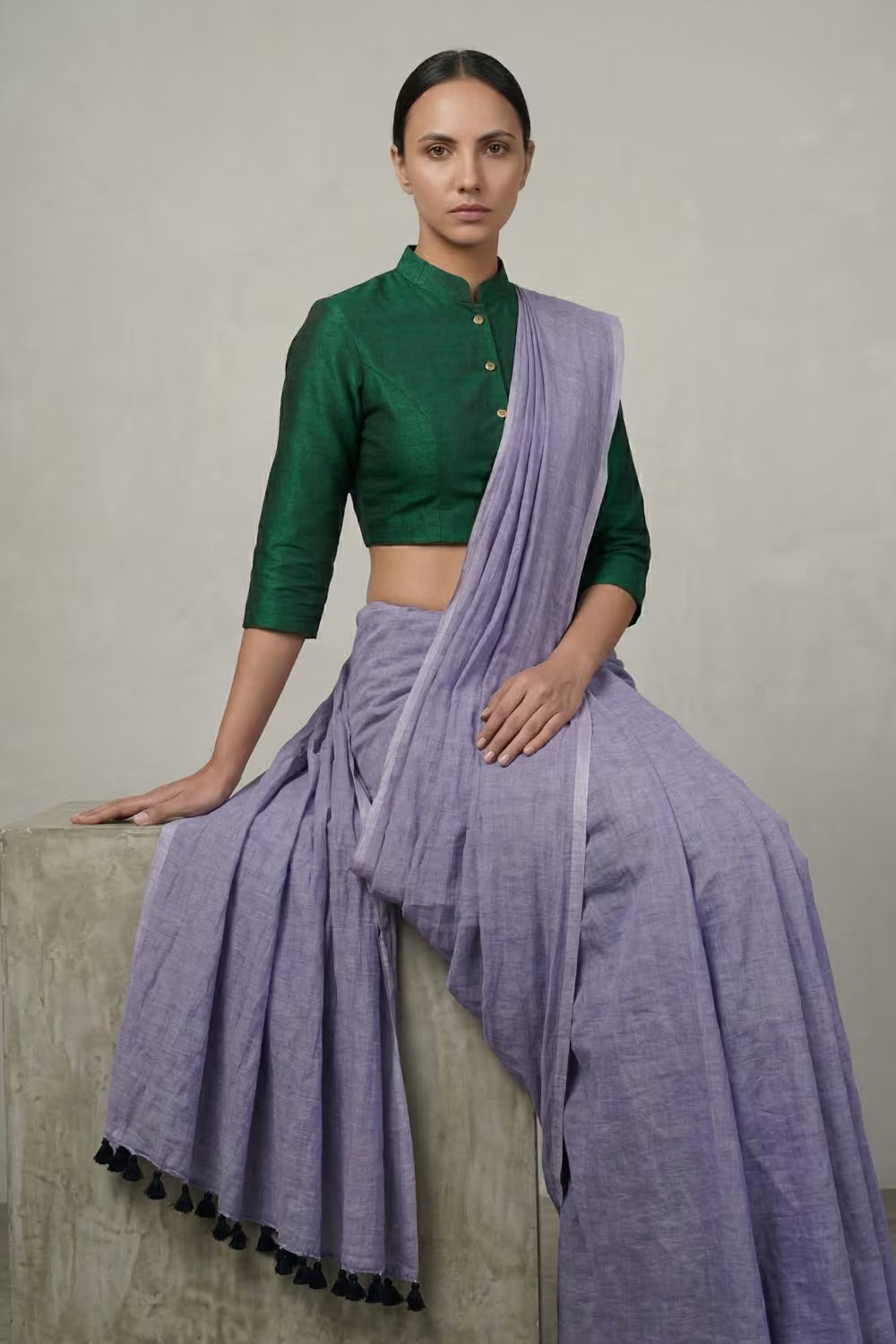 KIRDAAR | Mul Cotton | Indidha Saree