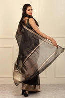 KOHINOOR | Organza with Banarasi Border | Indidha Saree
