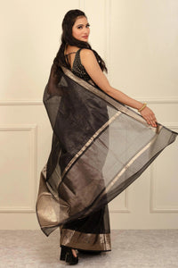 KOHINOOR | Organza with Banarasi Border | Indidha Saree