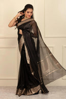 KOHINOOR | Organza with Banarasi Border | Indidha Saree