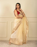 National Handloom, BGP Saree KOLAM | Organza with Banarasi Border | Indidha Saree