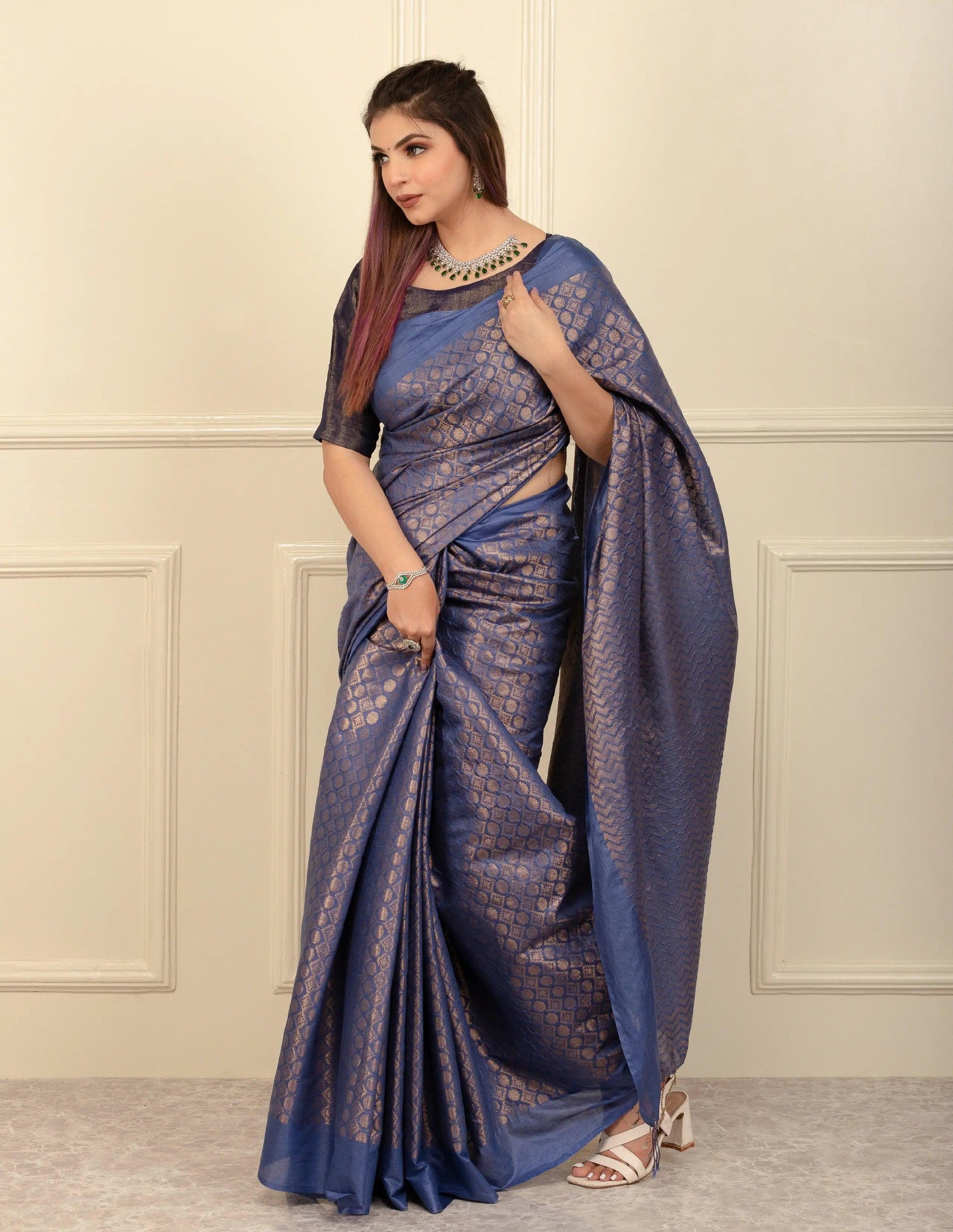 MAYA | Kota Zari Viscose | Indidha Saree
