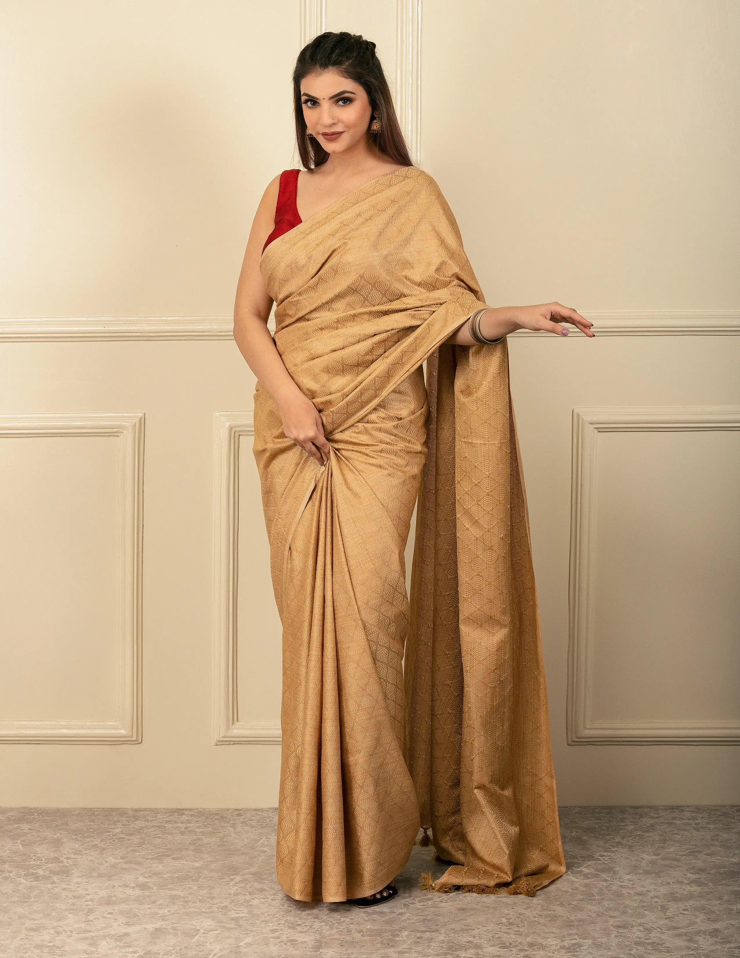 National Handloom, BGP Saree PURBA | Kota Silk | Indidha Saree