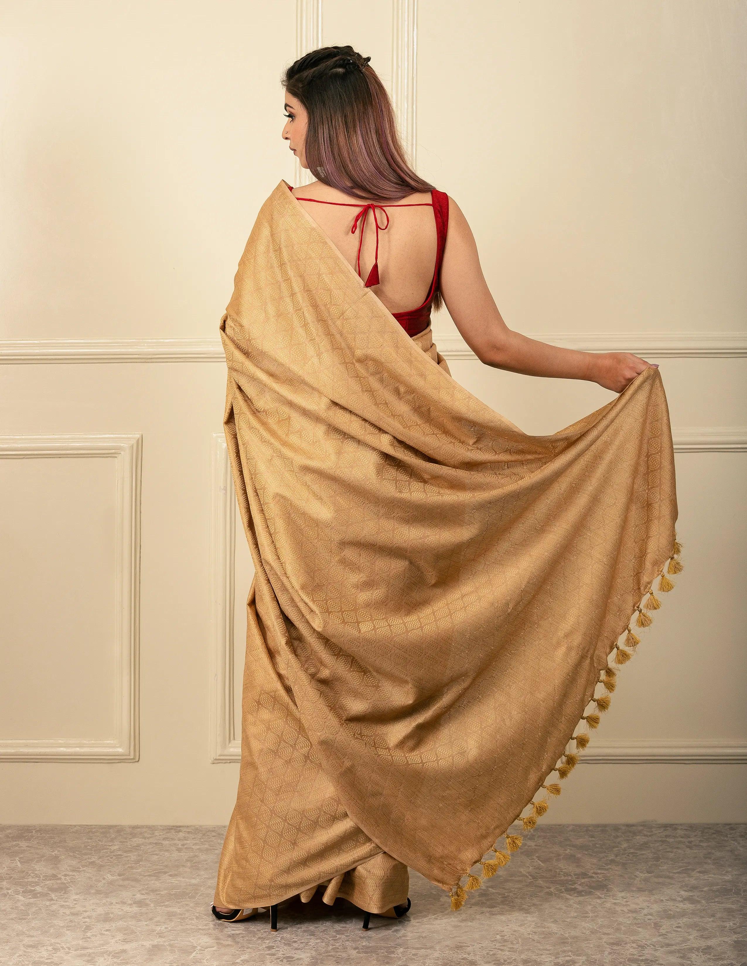 National Handloom, BGP Saree PURBA | Kota Silk | Indidha Saree