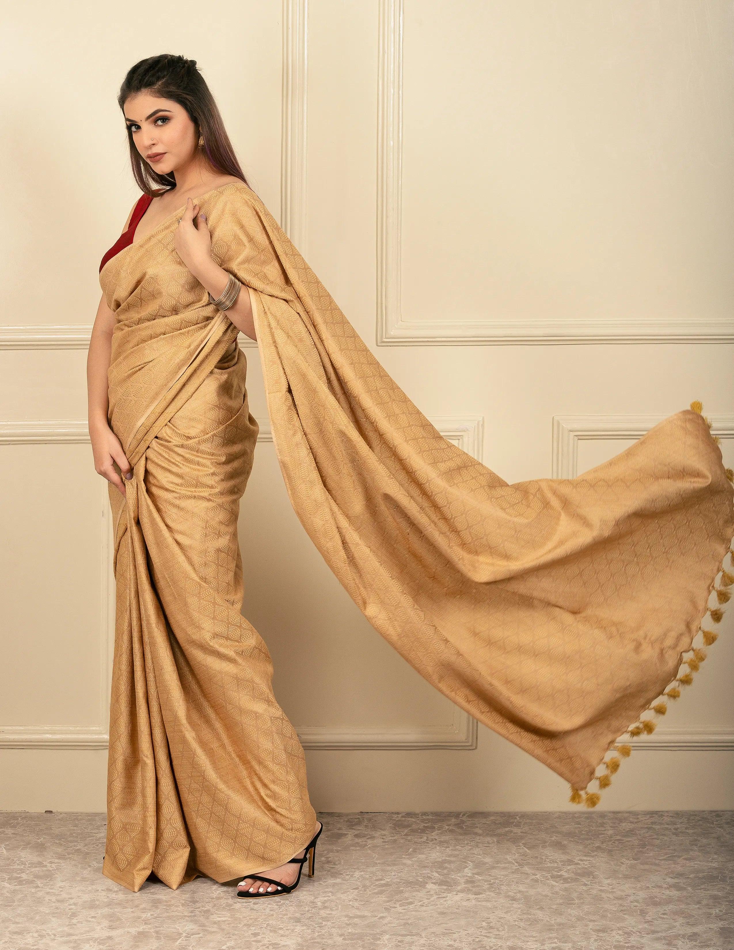 National Handloom, BGP Saree PURBA | Kota Silk | Indidha Saree