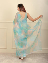 RAINBOW | Organza | Indidha Saree
