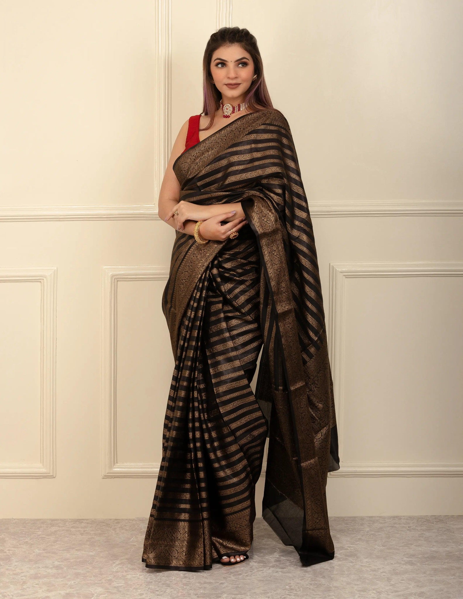 SAMAYA | Kota Silk Banarasi | Indidha Saree