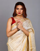 GOLDEN GOOSE | Tussar by Tussar | Indidha Saree