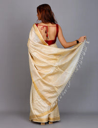 GOLDEN GOOSE | Tussar by Tussar | Indidha Saree