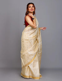 GOLDEN GOOSE | Tussar by Tussar | Indidha Saree