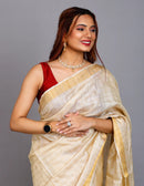GOLDEN GOOSE | Tussar by Tussar | Indidha Saree