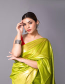 Ravi Kumar Bhagya Saree GOLDEN PARROT | Muga Silk | Indidha Saree