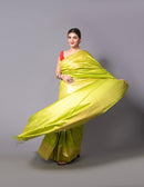 Ravi Kumar Bhagya Saree GOLDEN PARROT | Muga Silk | Indidha Saree