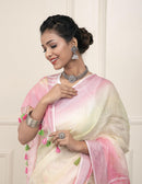 GULABI ROSE | Linen | Indidha Saree
