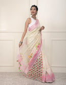 GULABI ROSE | Linen | Indidha Saree