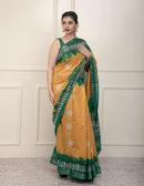 Bina Textile BGP Saree HARDI | Cotton | Indidha Saree