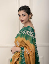 Bina Textile BGP Saree HARDI | Cotton | Indidha Saree