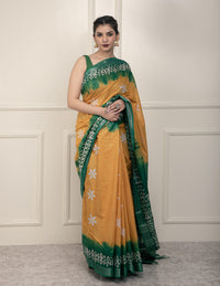 Bina Textile BGP Saree HARDI | Cotton | Indidha Saree