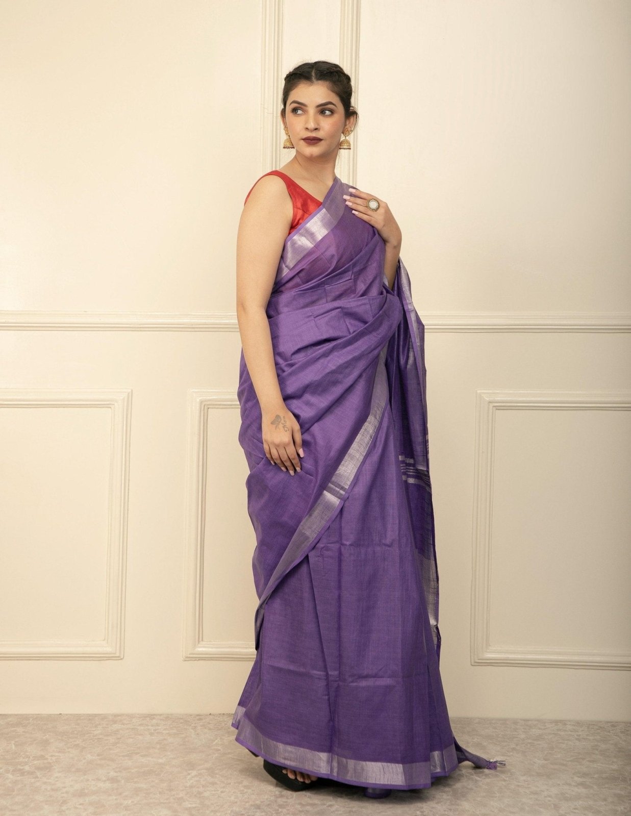 IVA | Cotton Slub | Indidha Saree