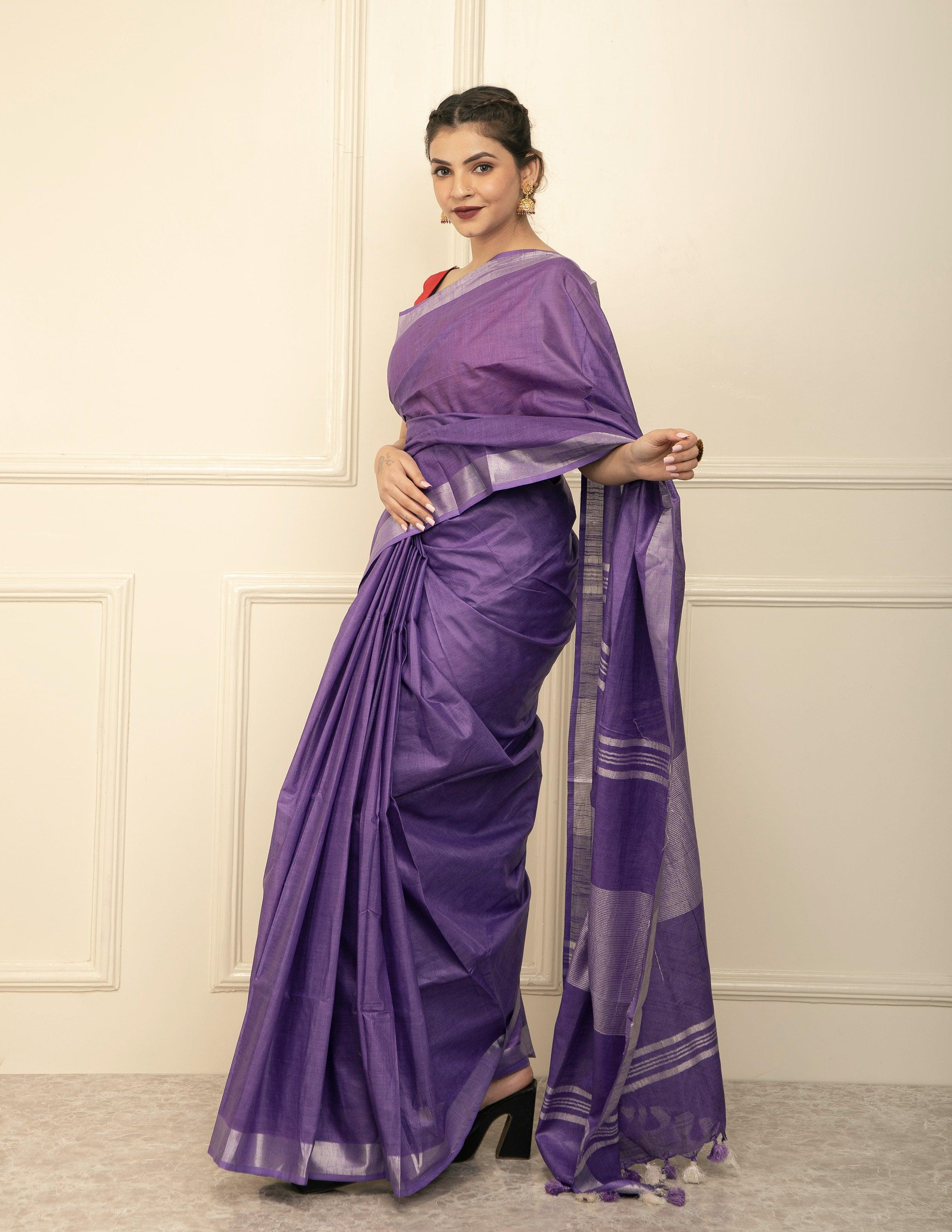 IVA | Cotton Slub | Indidha Saree