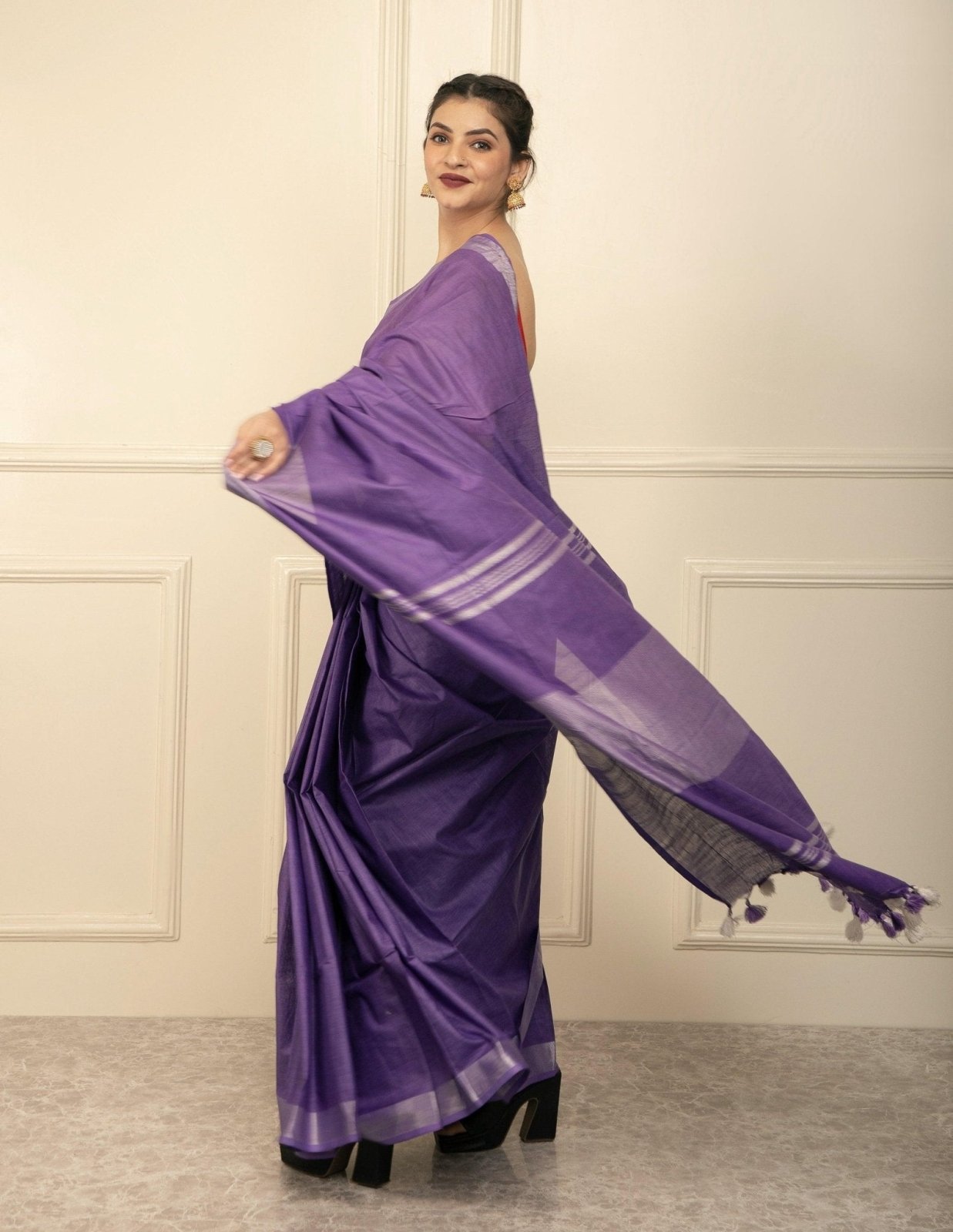 IVA | Cotton Slub | Indidha Saree