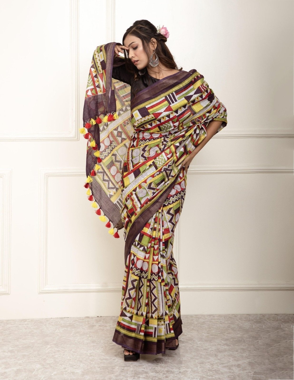 KANTHA | Cotton | Indidha Saree