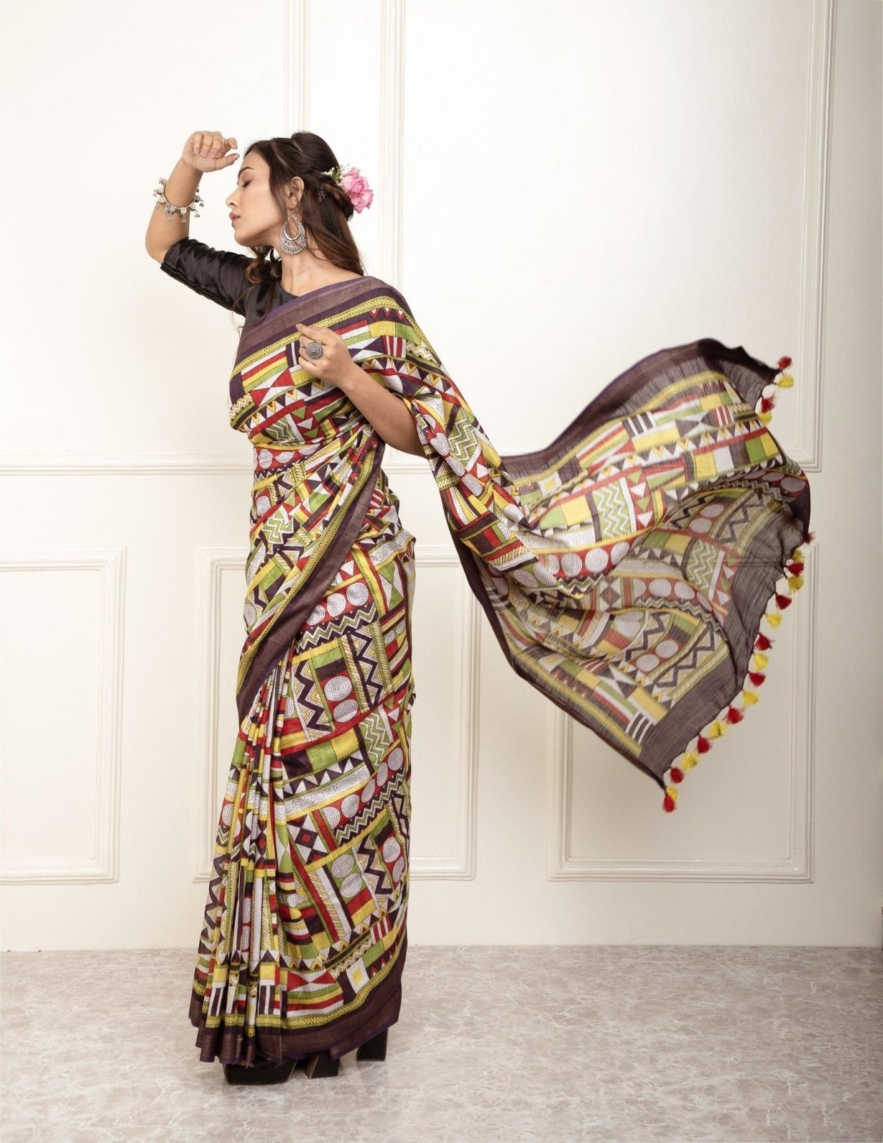 KANTHA | Cotton | Indidha Saree