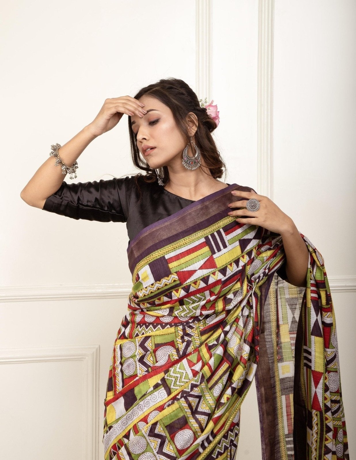 KANTHA | Cotton | Indidha Saree