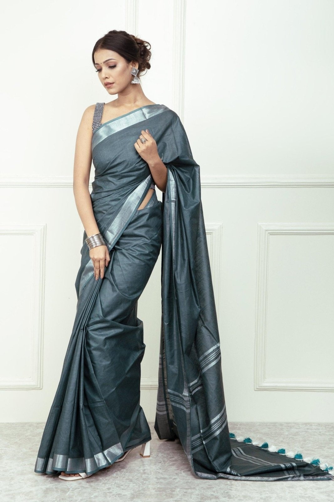 KAYA | Cotton Slub | Indidha Saree