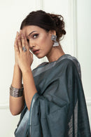 Bina Textile BGP Saree KAYA | Cotton Slub | Indidha Saree