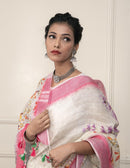 KUMUD | Linen | Indidha Saree