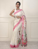 KUMUD | Linen | Indidha Saree