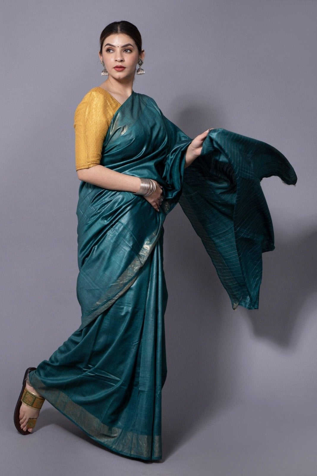 LABANA | Muga Silk | Indidha Saree