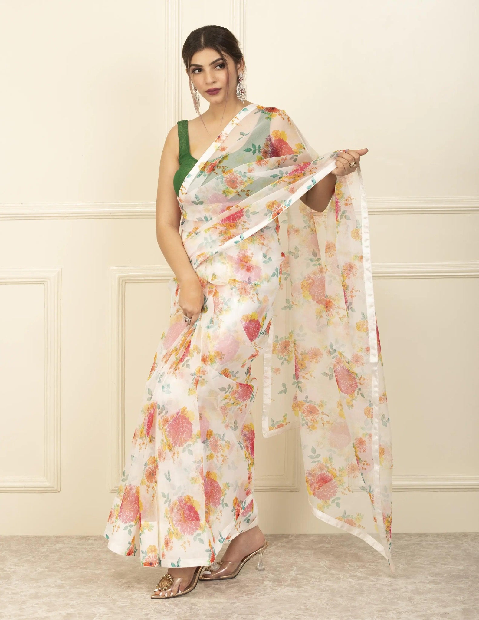 LAVANA | Organza | Indidha Saree