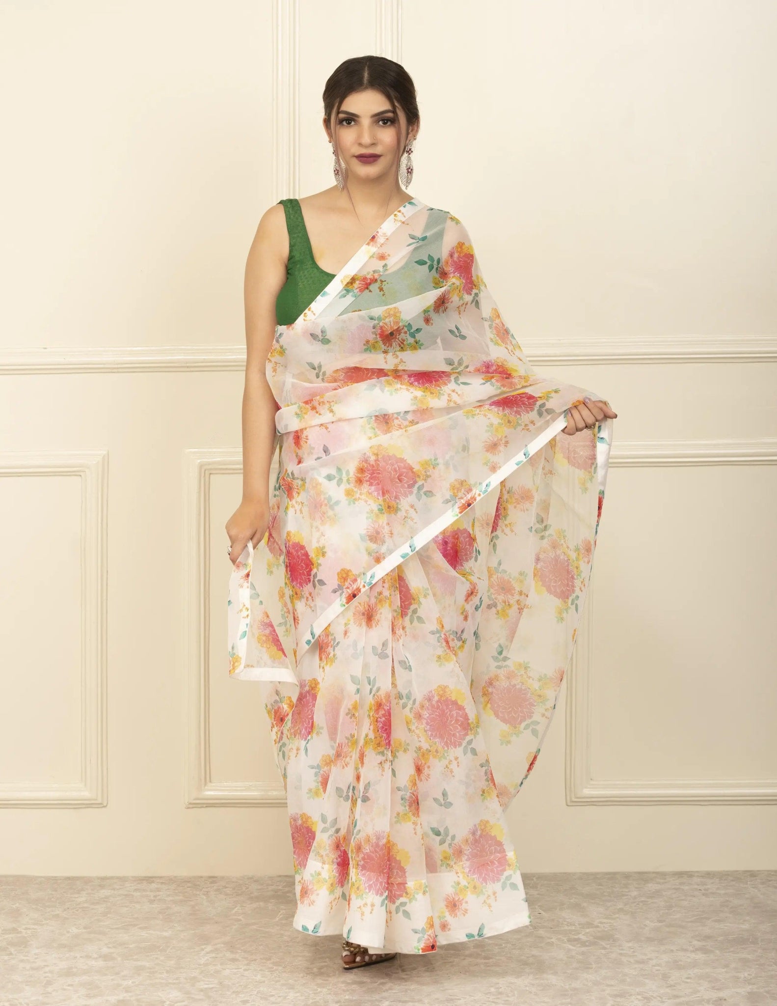 LAVANA | Organza | Indidha Saree