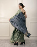 LAYLA | Viscose and Tussar Silk | Indidha Saree