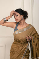 Bina Textile BGP Saree MILA | Cotton Slub | Indidha Saree