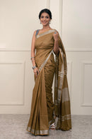 Bina Textile BGP Saree MILA | Cotton Slub | Indidha Saree