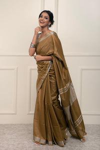 Bina Textile BGP Saree MILA | Cotton Slub | Indidha Saree