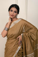 Bina Textile BGP Saree MILA | Cotton Slub | Indidha Saree