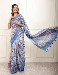 Bina Textile BGP Saree MOHDHAG | Cotton | Indidha Saree