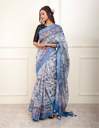 Bina Textile BGP Saree MOHDHAG | Cotton | Indidha Saree