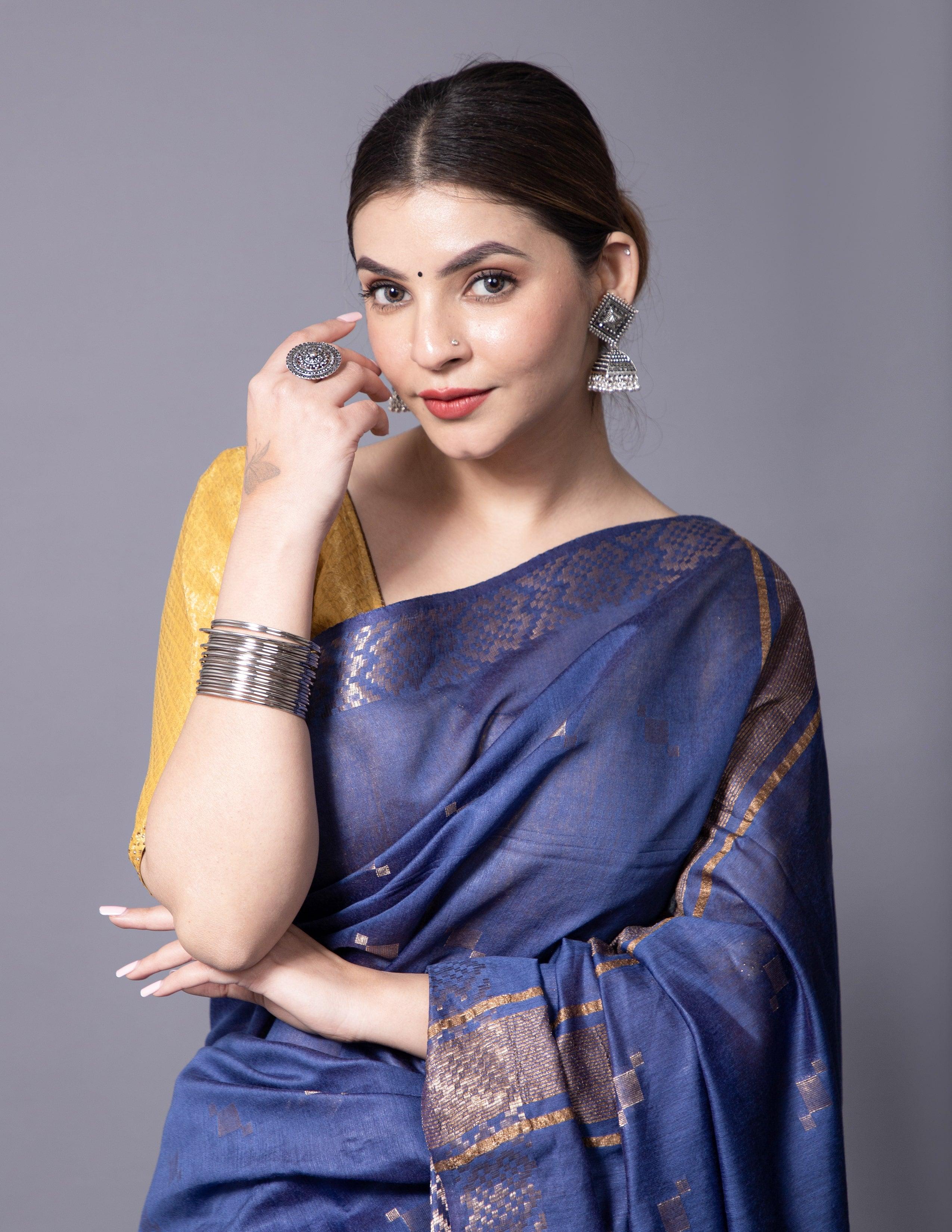 Shekhar Silk BGP Saree PIND | Katan Silk | Indidha Saree