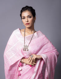PINK LOVE | Linen | Indidha Saree