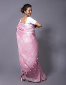 PINK LOVE | Linen | Indidha Saree